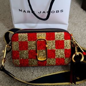 Marc Jacobs snapshot checkered bag